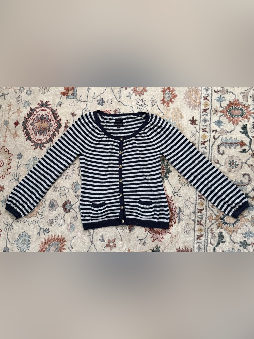 Tommy Hilfiger Cotton-Cashmere Cardigan - Picture 11 of 12